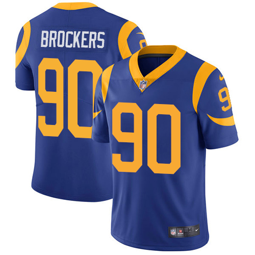Nike Rams #90 Michael Brockers Royal Blue Alternate Men's Stitched NFL Vapor Untouchable Limited Jersey - Click Image to Close